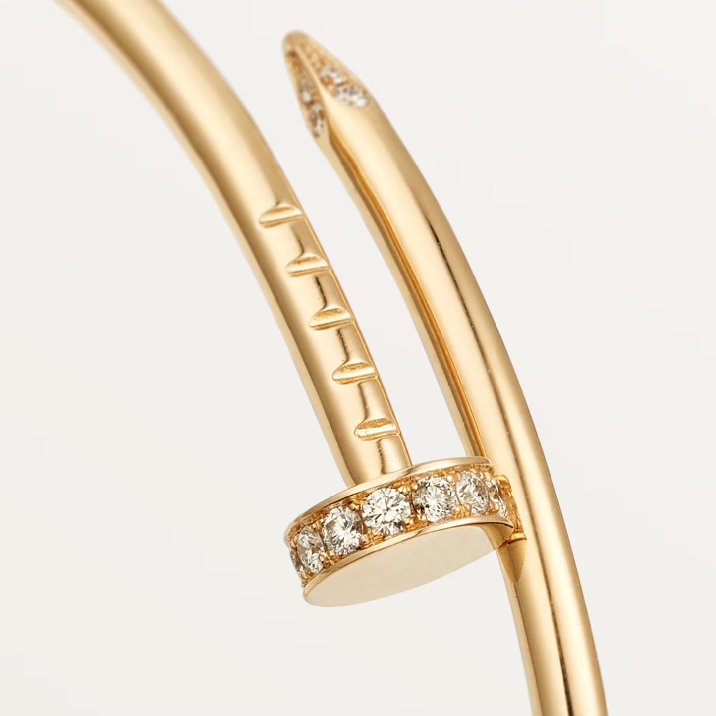 Stainless Steel Nail Bangle Couple Bracelet for Women Men