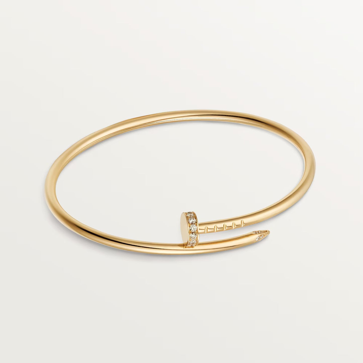 Stainless Steel Nail Bangle Couple Bracelet for Women Men