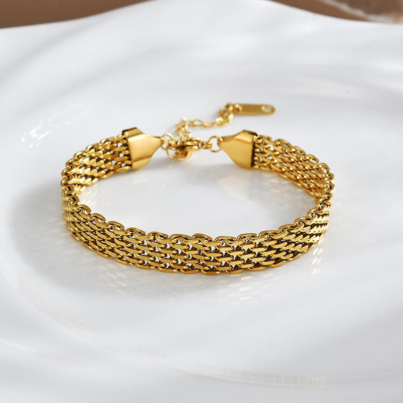 Stainless steel Beatrix bracelet