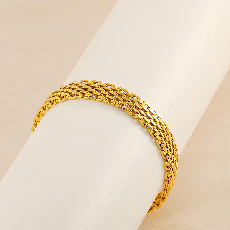 Stainless steel Beatrix bracelet