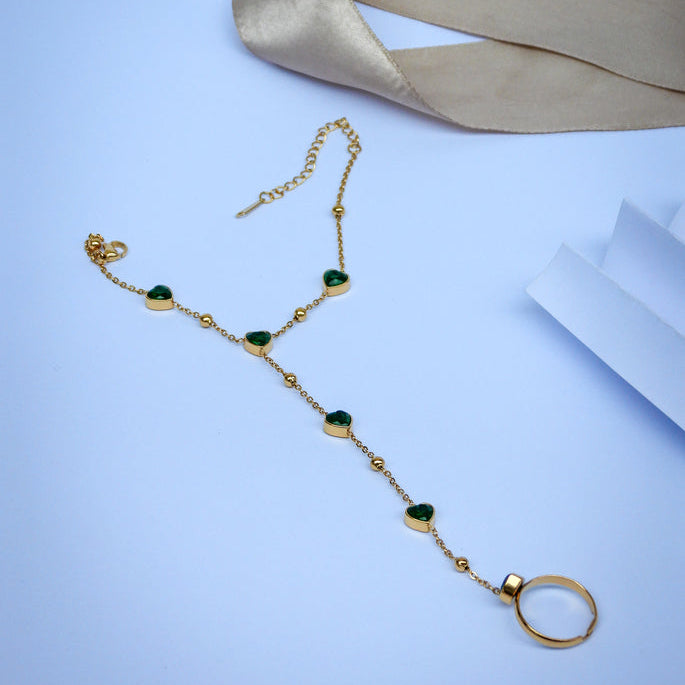 Onyx Hand Chain