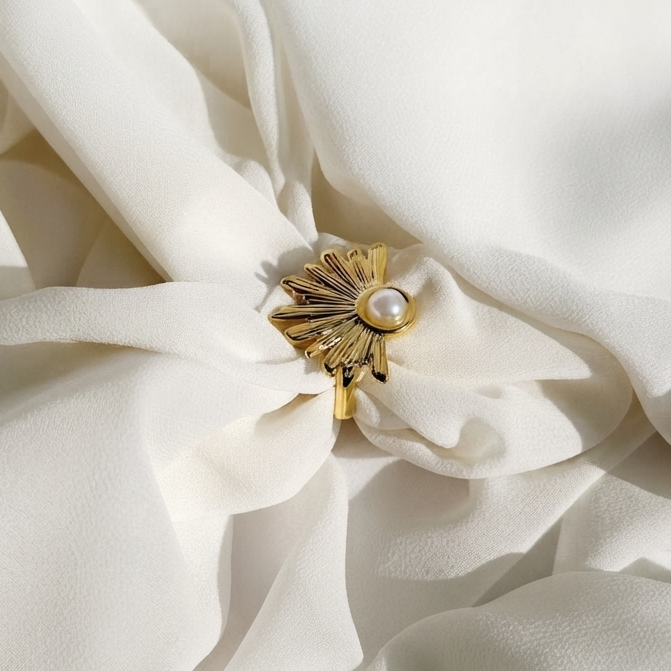 Sunray Pearl Ring