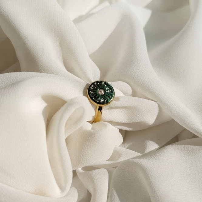 Garden Medallion Ring