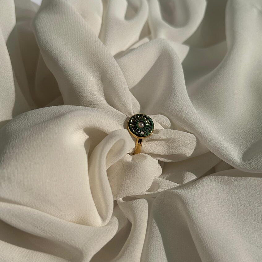 Garden Medallion Ring