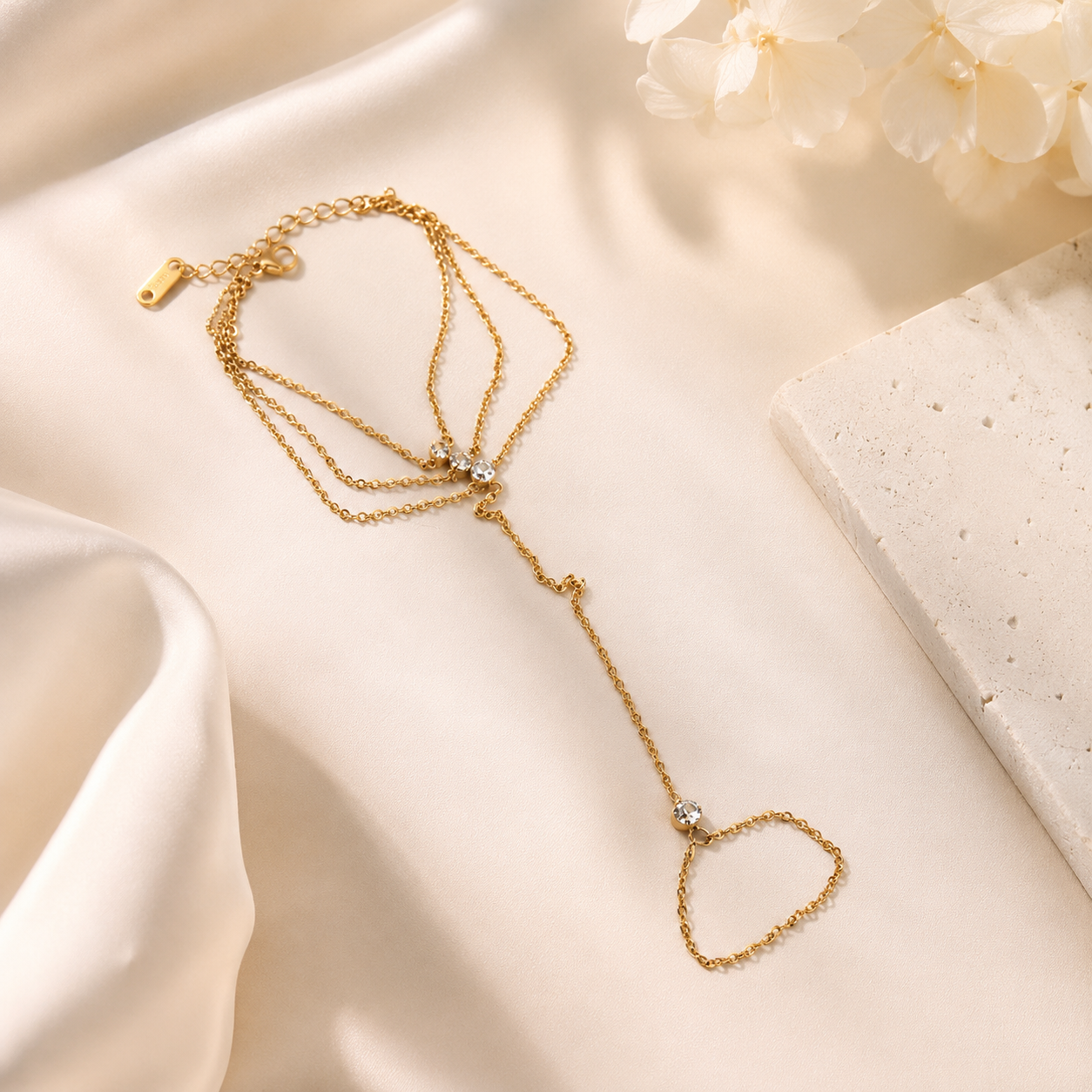 Crystal Hand Chain